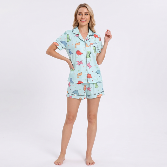 Dino Dreams Women's Pajama Set