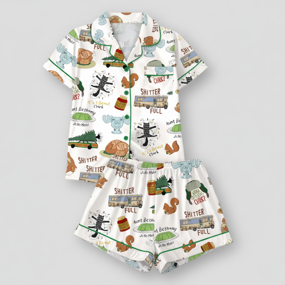 Christmas Vacation Inspired Women's Pajama Set VIP