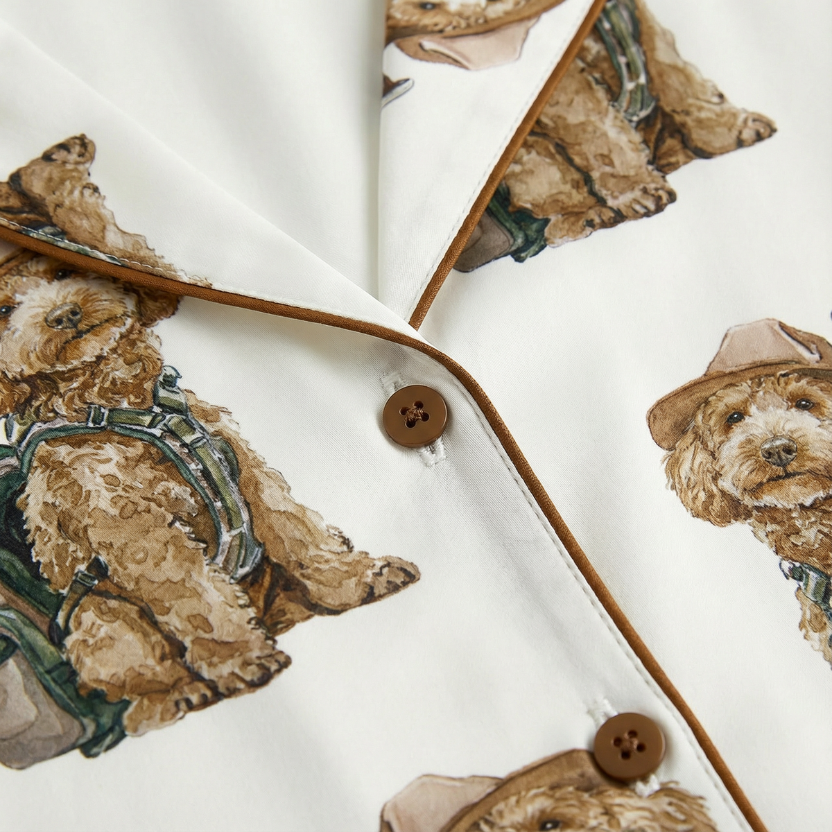 Goldendoodle Golf Women's Pajama Set