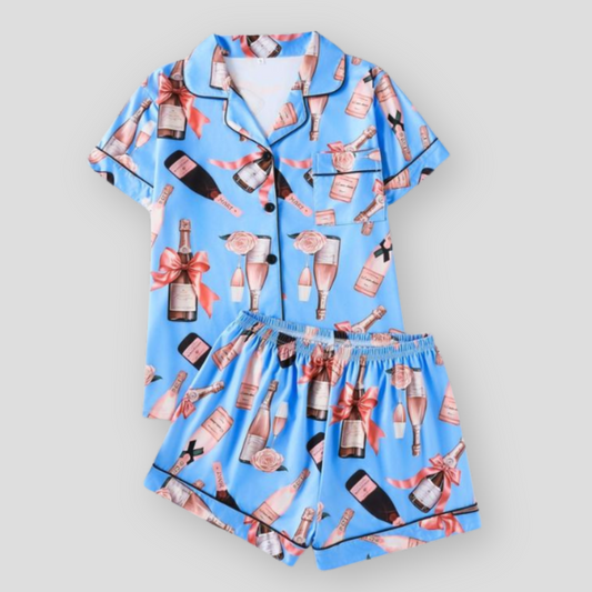 Pink Champagne Women's Pajama Set VIP