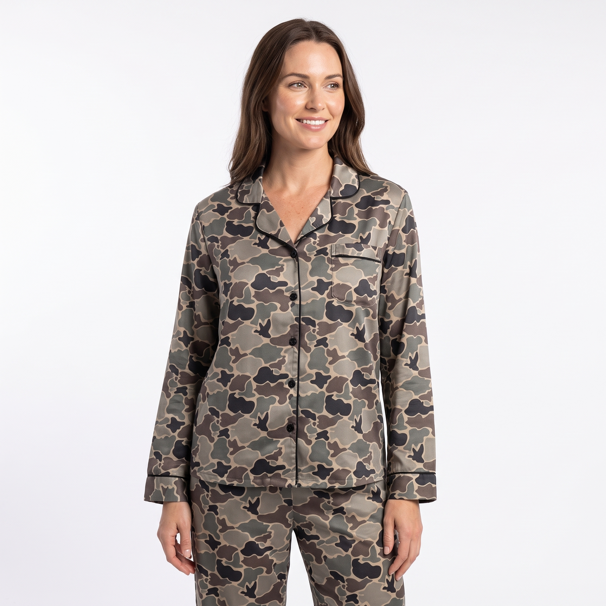 Duck Season Camo Women's Pajama Set