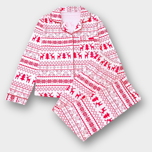 Red Reindeer Women's Pajama Set VIP
