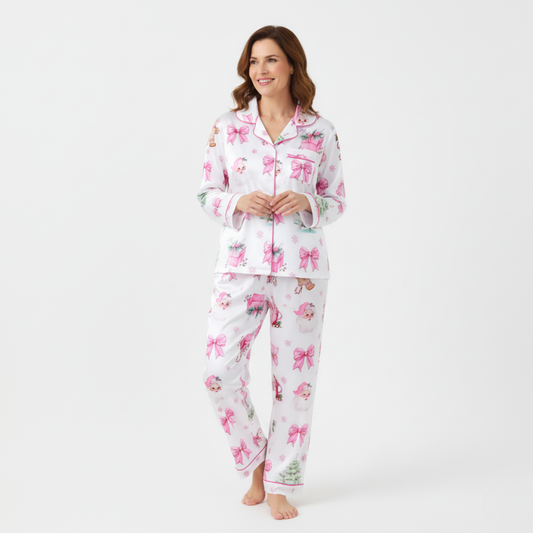 A Very Pink Christmas Women's Pajama Set