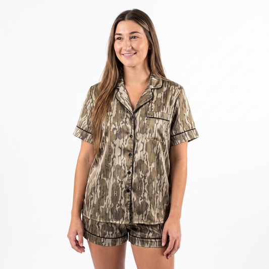 Duck Season Camo Women's Pajama Set