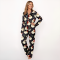 Vintage Santa Christmas Women's Pajama Set