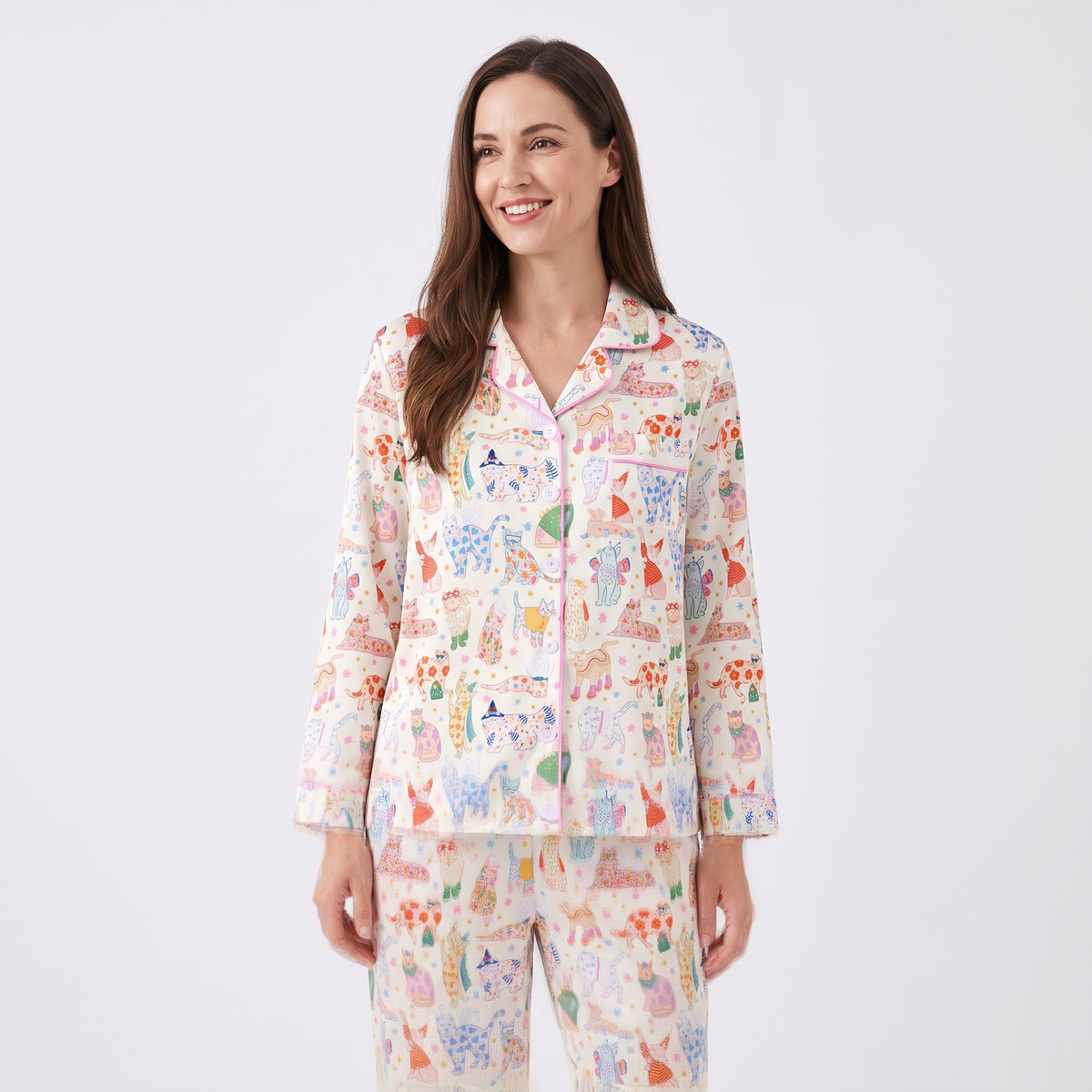 Fancy Cats Women's Pajama Set