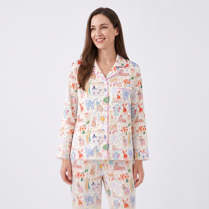 Fancy Cats Women's Pajama Set
