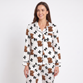 Highland Cows & Bows Women's Pajama Set