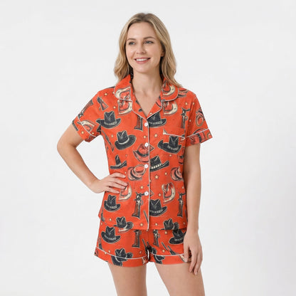 Colorful Cowgirl Women's Pajama Set VIP