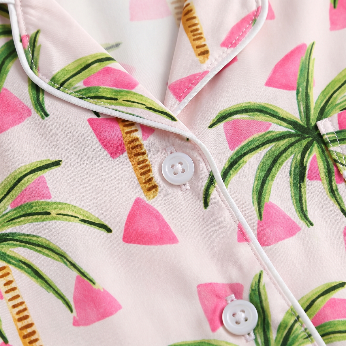 "Palm Beach" Women's Tropical Palm Tree Pajamas VIP